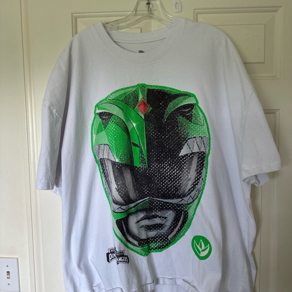 Vintage Green Power Ranger Graphic Tee size XL